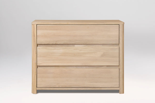 NordicStory Elsa Aparador Comoda Cajonera de madera maciza roble escandinavo