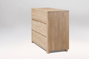 NordicStory Elsa Aparador Comoda Cajonera de madera maciza roble escandinavo