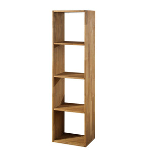 NordicStory Estanteria Libreria de madera maciza de roble
