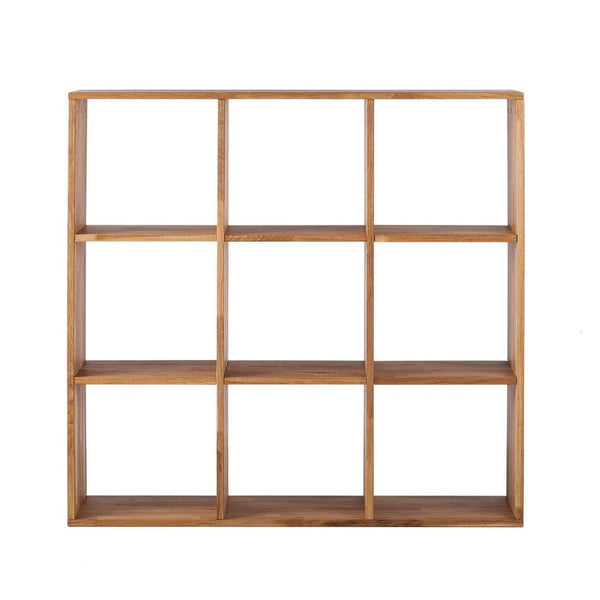 NordicStory Estanteria Libreria de madera maciza de roble