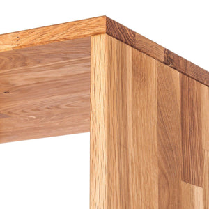 NordicStory Estanteria Libreria De Madera Maciza De Roble Nordico 