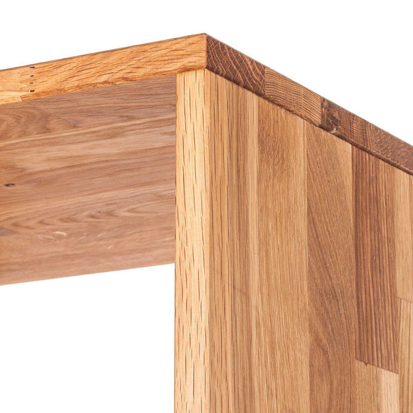 NordicStory Estanteria Libreria De Madera Maciza De Roble Escandinavo