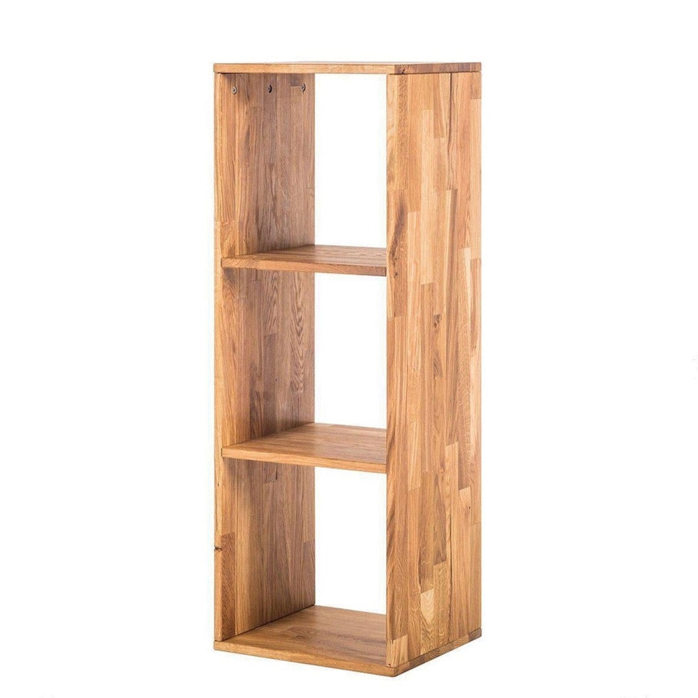 Estanteria Libreria de madera maciza de roble Regal 3, 39 x 35 x 113 cm. | NordicStory