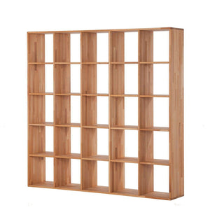 NordicStory Estanteria Libreria de madera maciza de roble