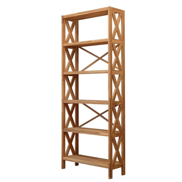 NordicStory Estanteria Libreria de madera maciza de roble