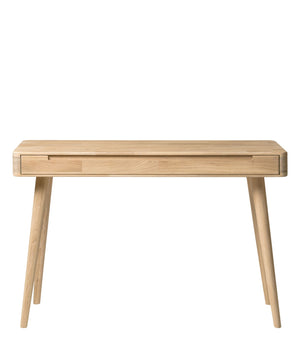 NordicStory Mesa escritorio tocador de madera maciza de roble