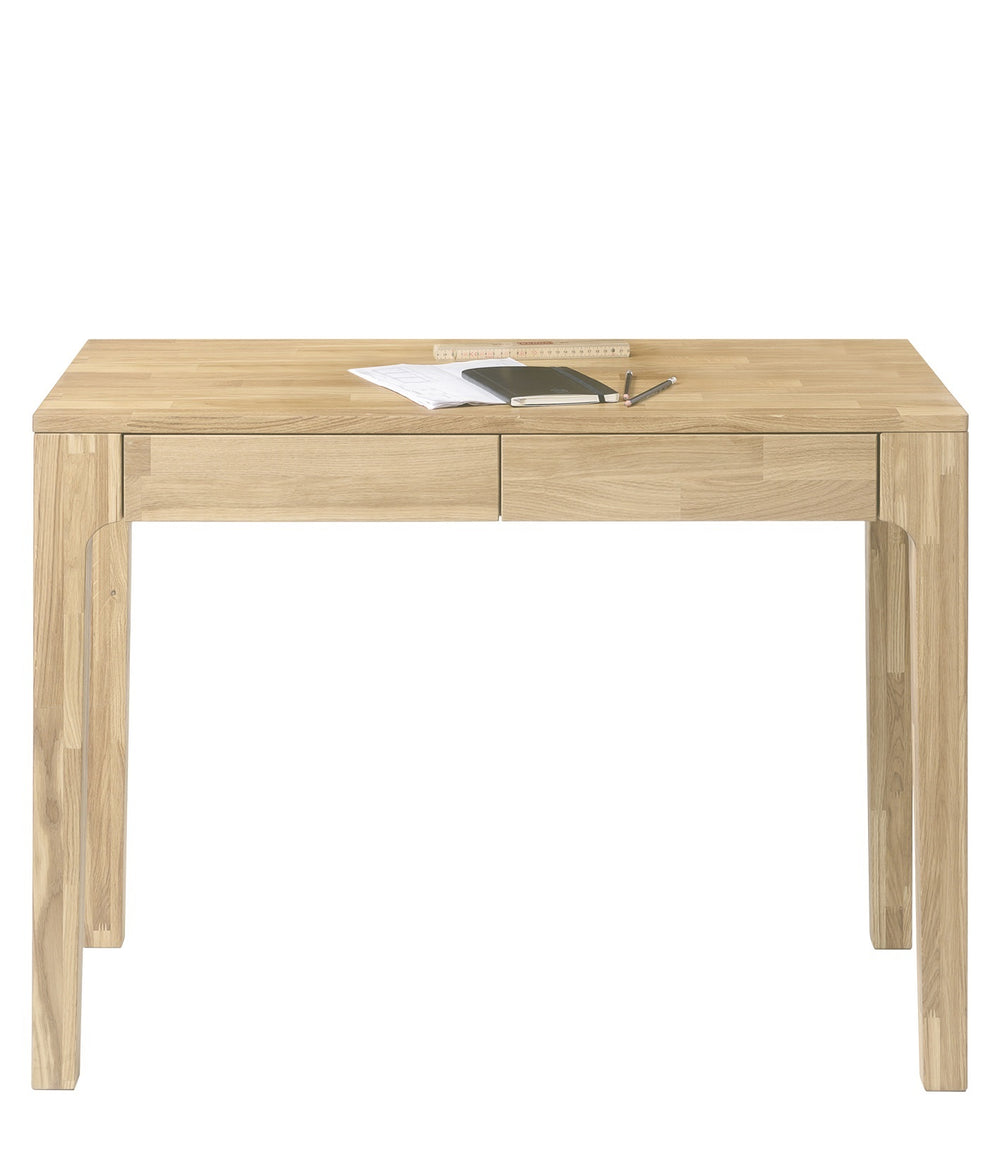 NordicStory Mesa escritorio de madera maciza de roble