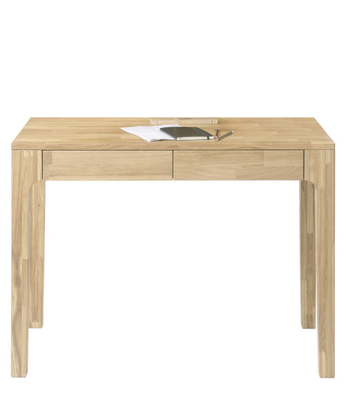 NordicStory Mesa escritorio de madera maciza de roble