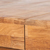 NordicStory Mesa de comedor extensible de madera maciza de roble