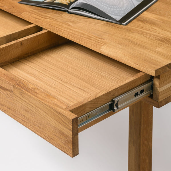 NordicStory Mesa Oficina Escritorio de Madera Maciza Roble Nordico 