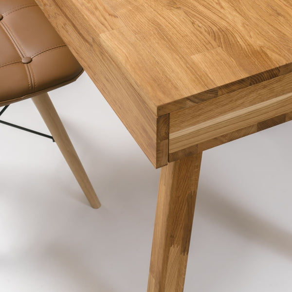 NordicStory Mesa Oficina Escritorio de Madera Maciza Roble Nordico 