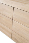 NordicStory Mueble Comoda Cajonera Madera Maciza Roble Nordico Escandinavo