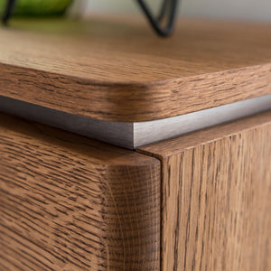 NordicStory Comoda o Mueble de TV de madera maciza de roble diseno rustico nordico escandinavo 