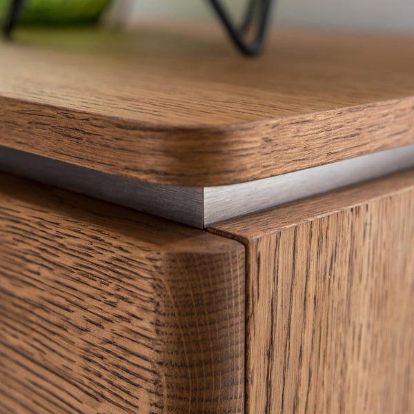 NordicStory Comoda o Mueble de TV de madera maciza de roble diseno rustico nordico escandinavo 