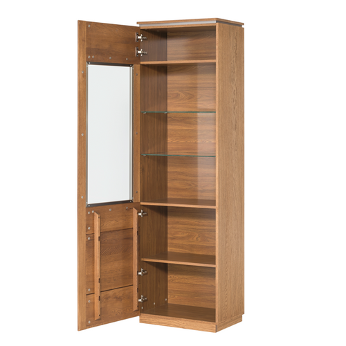 NordicStory Vitrina de madera maciza de roble 