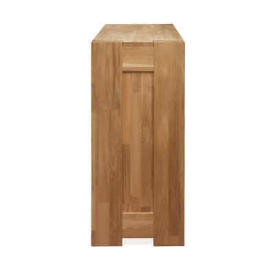  Cómoda de 4 cajones de madera de roble macizo estilo escandinavo 