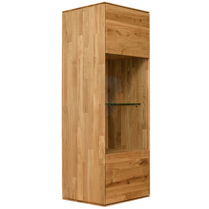 NordicStory Armario flotante de madera maciza de roble mueble a pared salon nordico escandinavo
