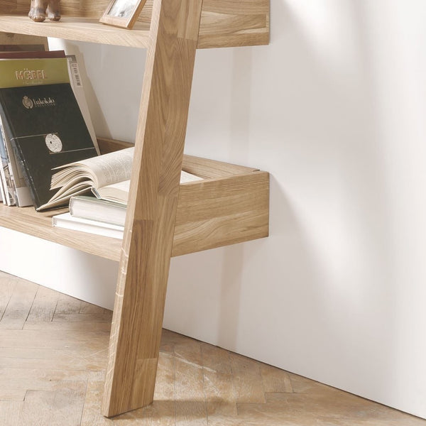 NordicStory Estanteria Libreria de madera maciza de roble
