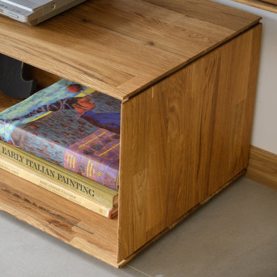NordicStory Mueble de TV madera maciza roble diseño nordico