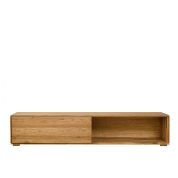 NordicStory mueble de TV madera maciza roble diseno nordico salon moderno