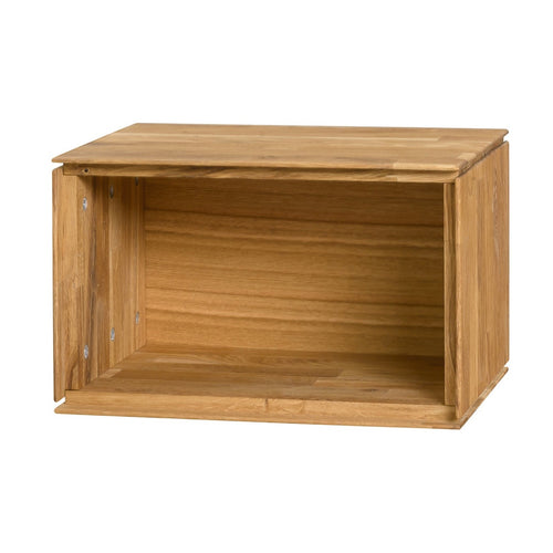 NordicStory Armario flotante de madera maciza de roble 